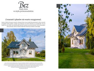 BEZ mały dom w stylu prowansalskim