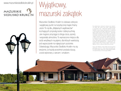 Wyjątkowy, mazurski zakątek