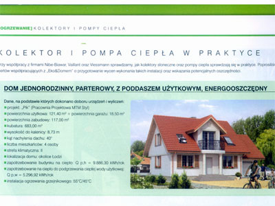 Kolektor i pompa ciepła w praktyce