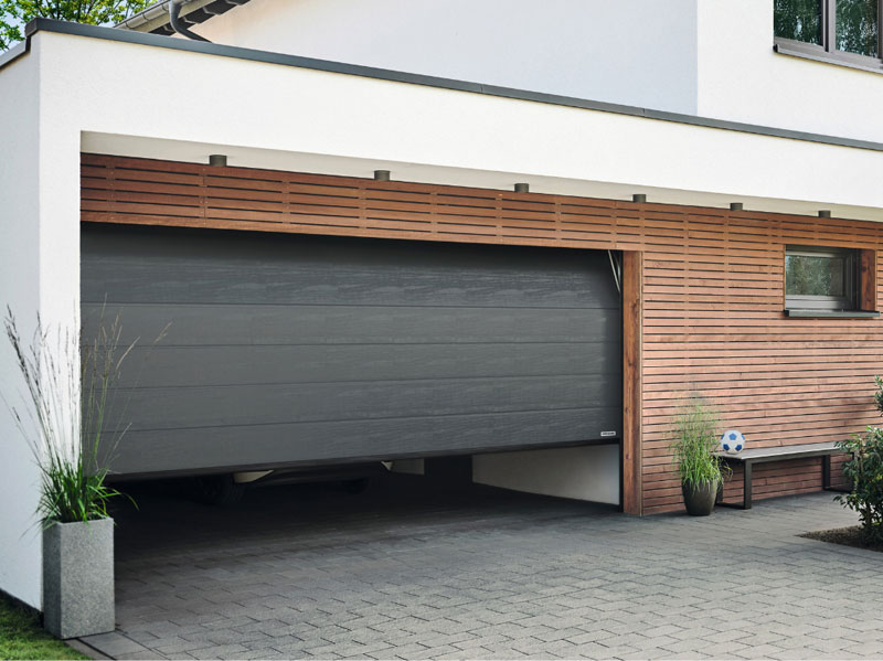 Brama garażowa RenoMatic w komplecie z napędem SupraMatic E